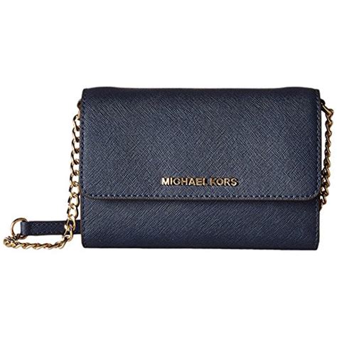 michael kors jet set travel geldbörse navy|Michael Kors jet set crossbody.